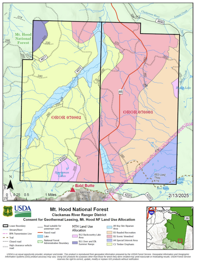 Consent for Geothermal Leasing Maps 
